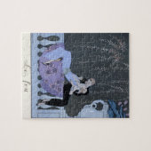 火、ポー著「祝日Galantes」のためのイラストレーション ジグソーパズル (横)