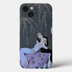 火、ポー著「祝日Galantes」のためのイラストレーション iPhone 13ケース