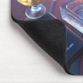 火-マウスパッドによるシガーそして飲み物 マウスパッド (コーナー)