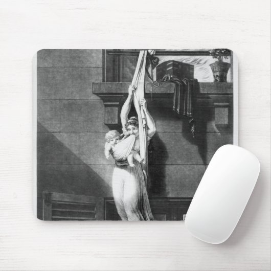 火 マウスパッド (マウス)