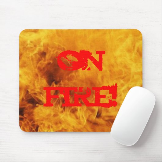 火 マウスパッド (マウス)