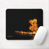 火-マウスパッド--を競争させて下さい マウスパッド (マウス)