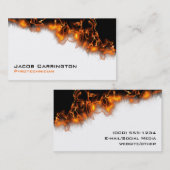 火! 名刺 (正面/裏面)