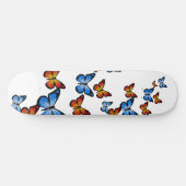 火・氷の蝶 スケートボード (横)