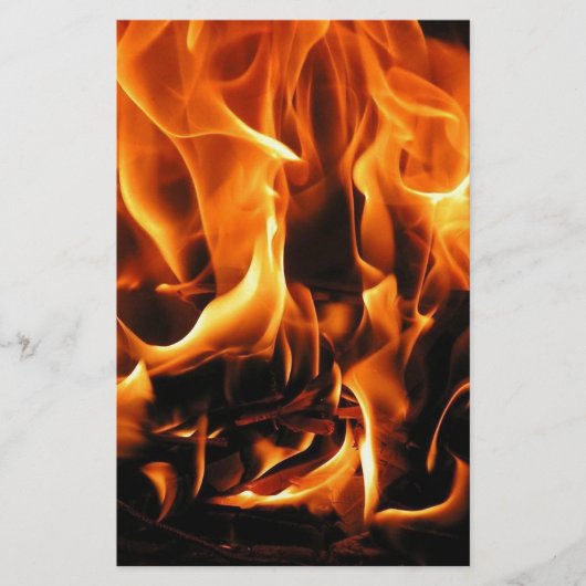 火、炎 便箋 (正面)