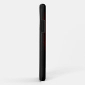 火、球、サッカーの下のカスタマイズフットボール Case-Mate iPhoneケース (裏面/右)