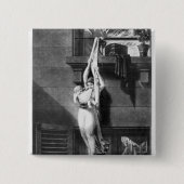 火 缶バッジ (正面)