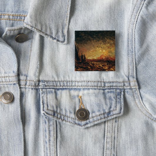 火 缶バッジ (インサイチュ)