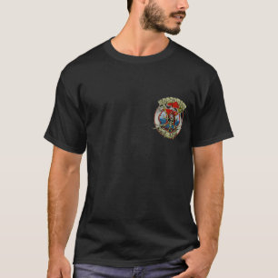 火*飛び込み*救助のTシャツ Tシャツ