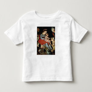火、c.1532-33のまわりの神聖な家族 トドラーTシャツ