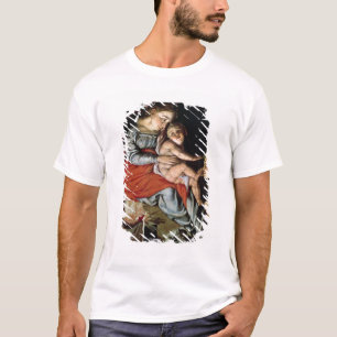 火、c.1532-33のまわりの神聖な家族 tシャツ