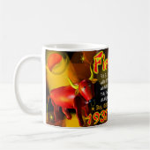 火Bullは1937年1997年を生まれます コーヒーマグカップ (左)