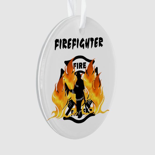 火Deptの炎 オーナメント (正面)