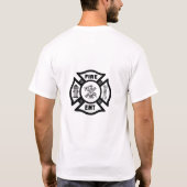 火Dept EMT Tシャツ (裏面)