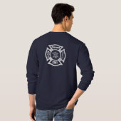 火Dept EMT Tシャツ (裏面フル)