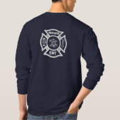 火Dept EMT Tシャツ (裏面)