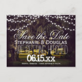 灯列オークツリー日付はがきを保存する 案内ポストカード (正面)