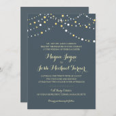 灯列 | 結婚s 招待状 (正面/裏面)