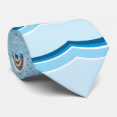 灯台およびヨットとの航海のな場面 ネクタイ (ロール)