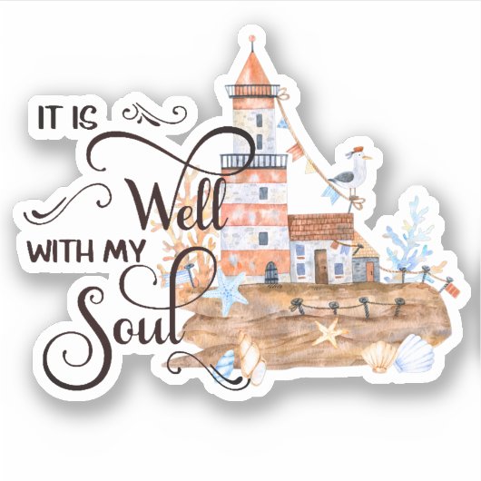 灯台が好い シール (正面)