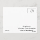 灯台だ！ポストカード ポストカード (裏面)