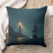 灯台と船失った用 クッション (ブランケット)