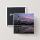 灯台による潮プール 缶バッジ (正面&裏面)