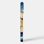 灯台のあるビーチのiPhoneケース 夕焼け 波 鳥 Case-Mate iPhoneケース (裏面 / 右)