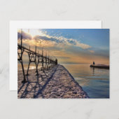 灯台のポストカード ポストカード (正面/裏面)