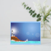 灯台のポストカード ポストカード (スタンド正面)