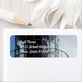 灯台のライトメーリングラベル ラベル (インサイチュ)