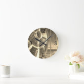 灯台の光 ラウンド壁時計 (ホーム)