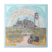 灯台の受付 タイル (正面)