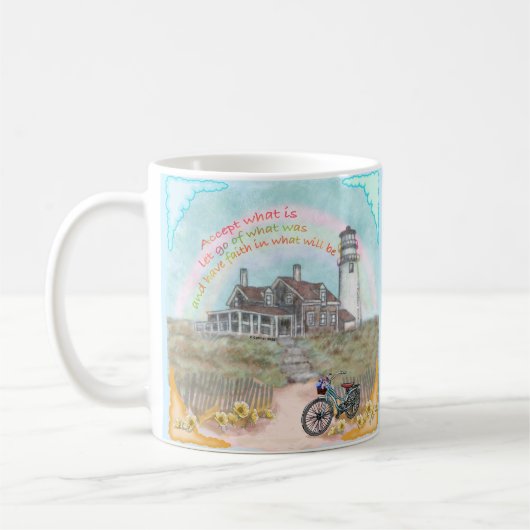 灯台の受容 コーヒーマグカップ (左)