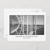 灯台の灯のがき ポストカード (正面/裏面)