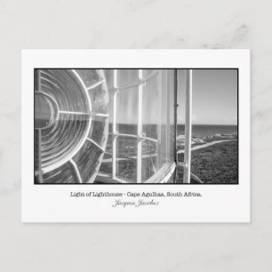 灯台の灯のがき ポストカード