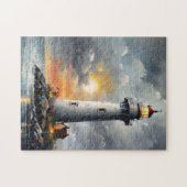 灯台の背景 ジグソーパズル (横)