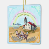 灯台の視点 セラミックオーナメント (左)