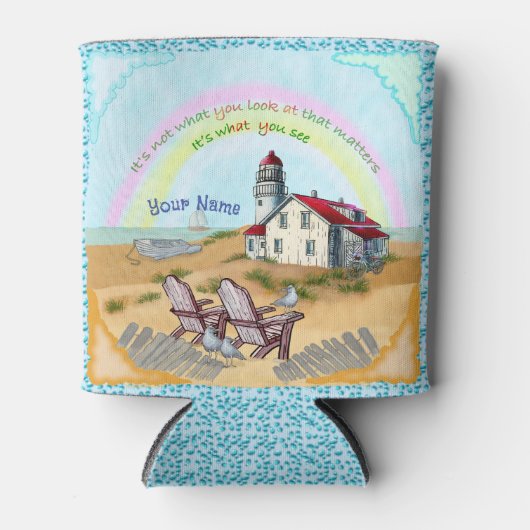 灯台の視点 缶クーラー (正面)