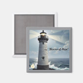 「灯台の誘導」 マグネット (正面/裏面)