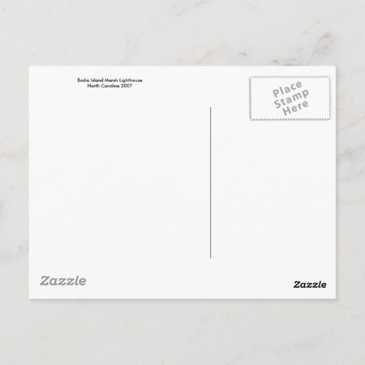 灯台はがき ポストカード (裏面)