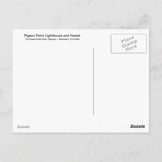 灯台はがき ポストカード (裏面)