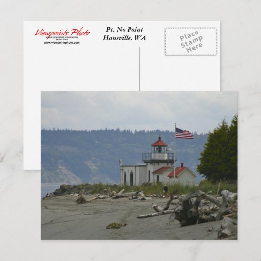 灯台はがき ポストカード (正面/裏面)