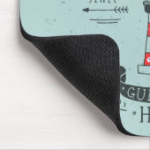 灯台は私を家ポスター導きます マウスパッド (コーナー)