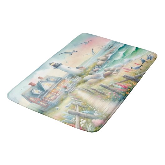 灯台への小径 コーストコテージ バスマット (アングル)