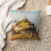 灯台への道 クッション (ブランケット)