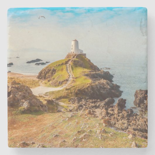 灯台への道 ストーンコースター (正面)