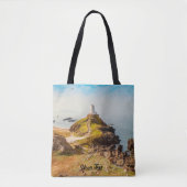 灯台への道 トートバッグ (正面)