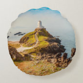 灯台への道 ラウンドクッション (裏面)