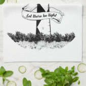 灯台を開けなさい キッチンタオル (折り畳み)